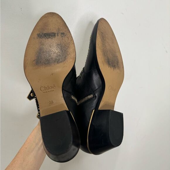 Chloe Susanna leather studded western booties - Picture 11 of 12